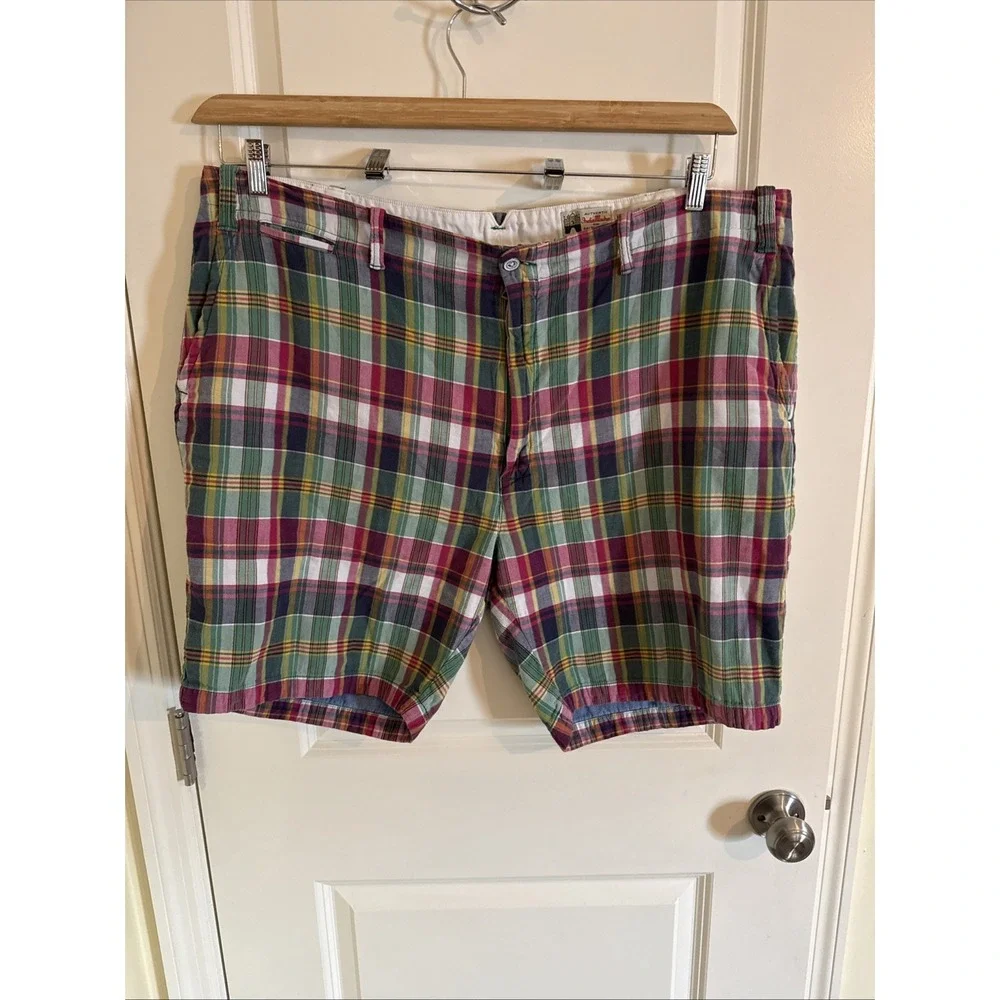 Polo Ralph Lauren Authentic Indian Madras Plaid Men's Shorts 46B